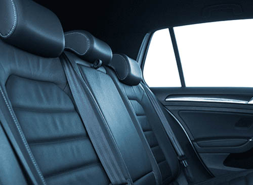 Luxury SUVs with leather seating